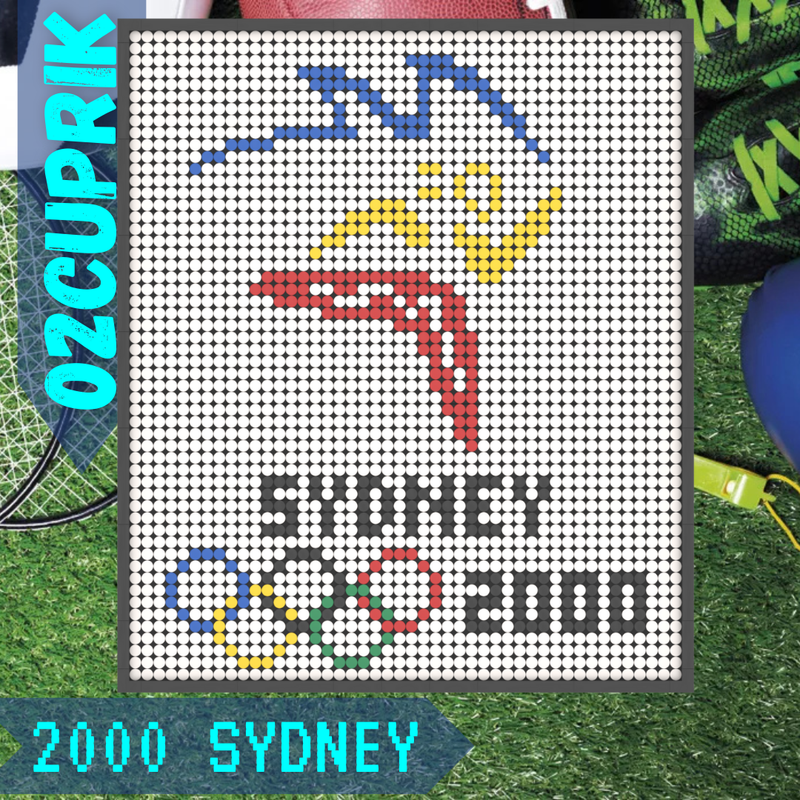 Lego Sydney 2000 Olympic Poster