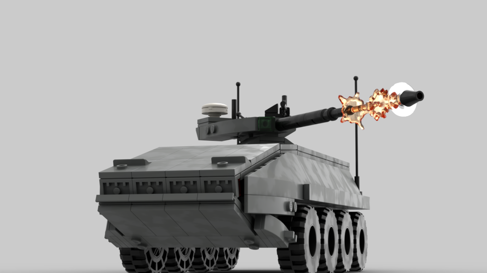 Lego Futuristic APC Combat Version
