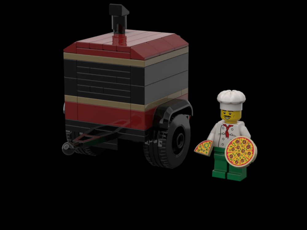 Lego Pizza Trailer