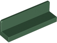 Lego Panel 1 x 4 x 1 / Dark Green