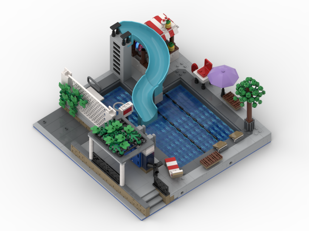 Lego City Outdoor Poolside