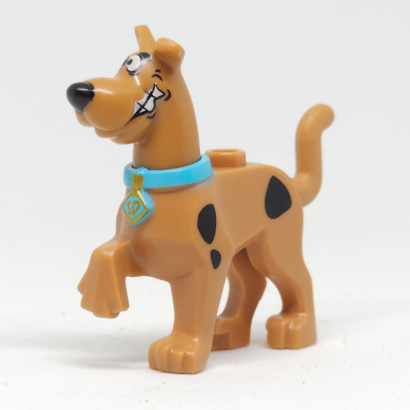 Lego Scooby-Doo with Scared, Clenched Teeth