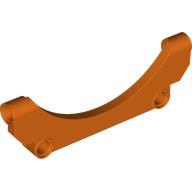 Lego Technic Panel Car Mudguard Arched 9 x 1 x 3 / Reddish Orange