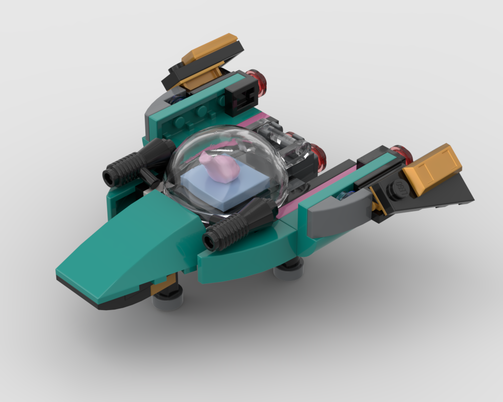 Lego Dangerous Alien Invader