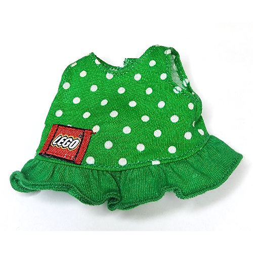 Lego Duplo Dress with White Dots print
