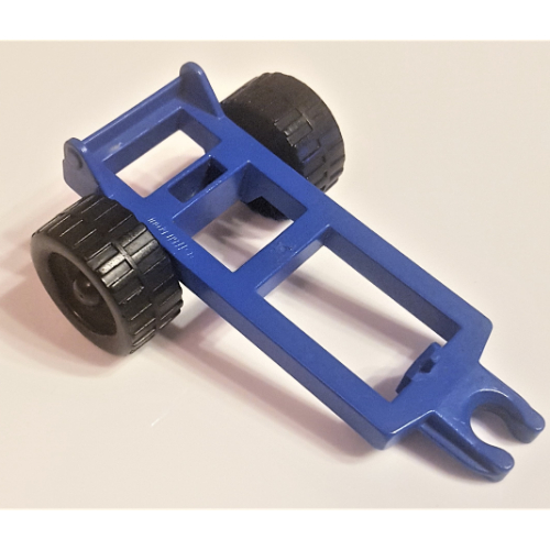 Lego Duplo Trailer with Frame with Small Reinforcement / Blue