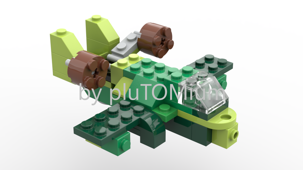 Lego A-10 Thunderbolt (LEGO 11007 Alternate)