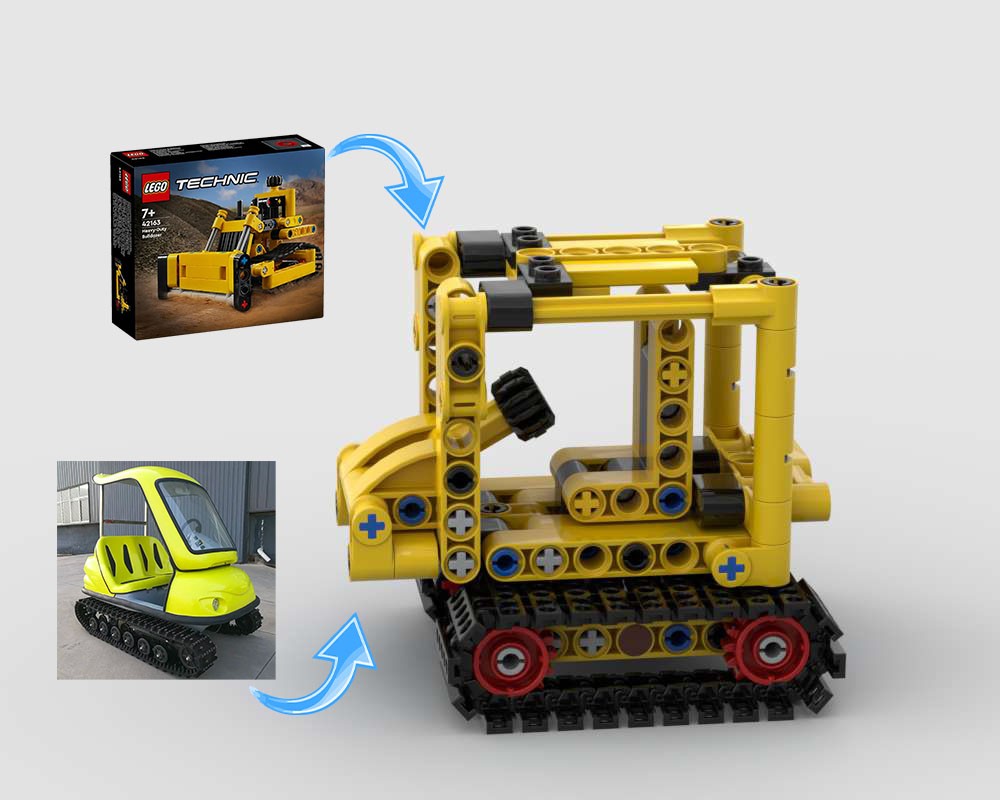 Lego Electric Tracked Vehicle 42163 Alternative
