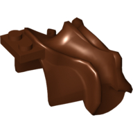 Lego Belville, Animal / Creature Accessory, Horse Saddle / Reddish Brown
