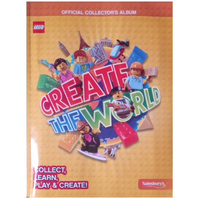 Lego Book, Create The World Trading Card Collectors Book