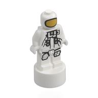 Lego Minifig Trophy Statuette with Astronaut Print