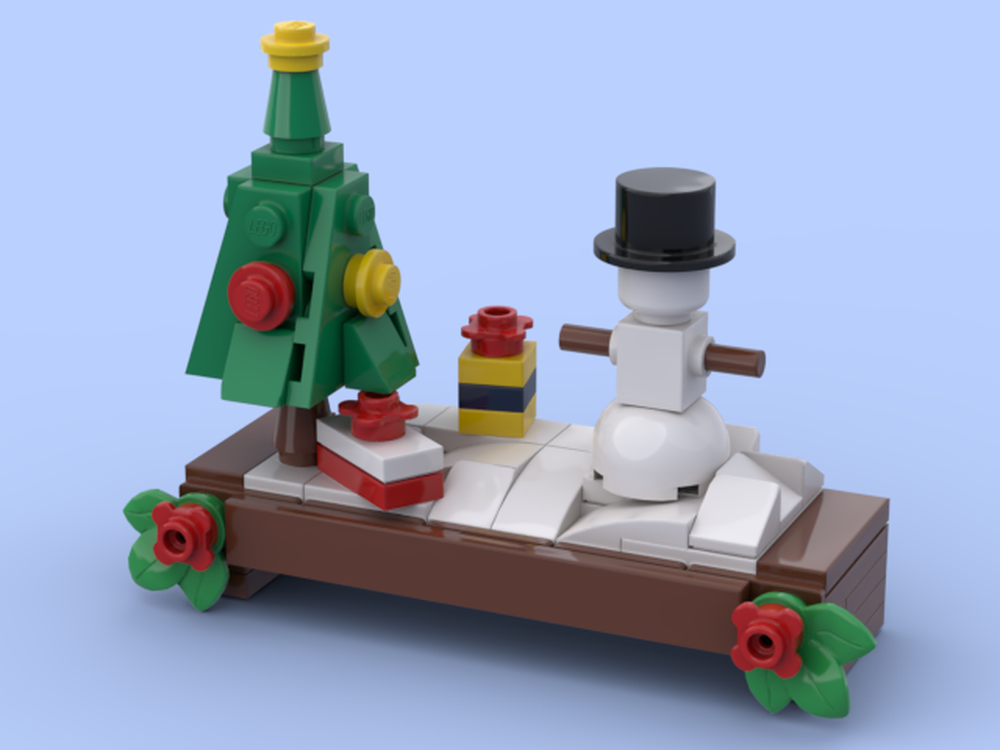 Lego Mantle Display