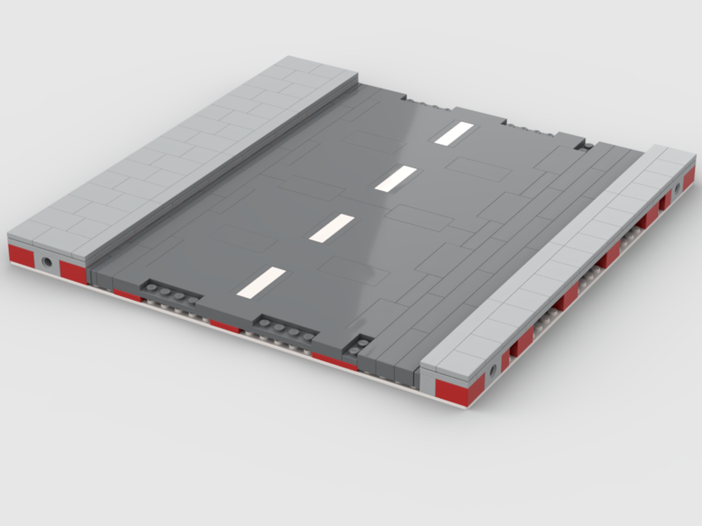 Lego MILS ROAD Plate Simple