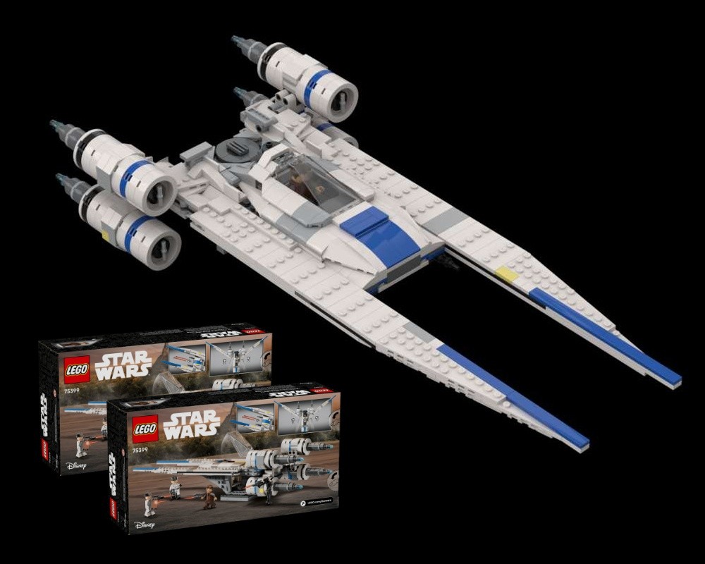 Lego Double Sized Rebel U_Wing Alt build