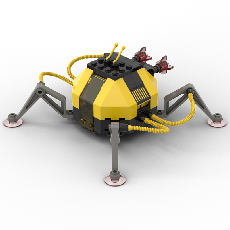 Lego MOC-0026 black spy