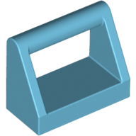 Lego Tile Special 1 x 2 with Handle / Medium Azure
