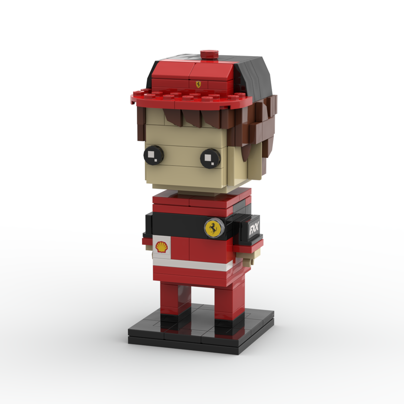 Lego Charles Leclerc - Race suit style 2k22