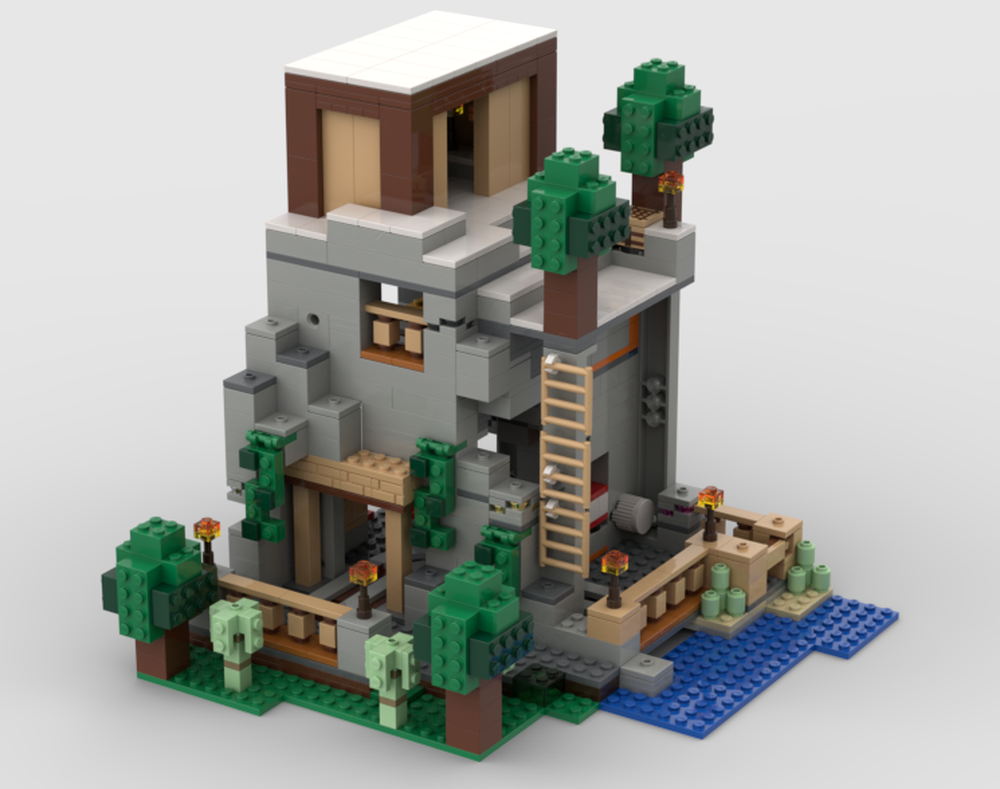 Lego The Snowy Mountain