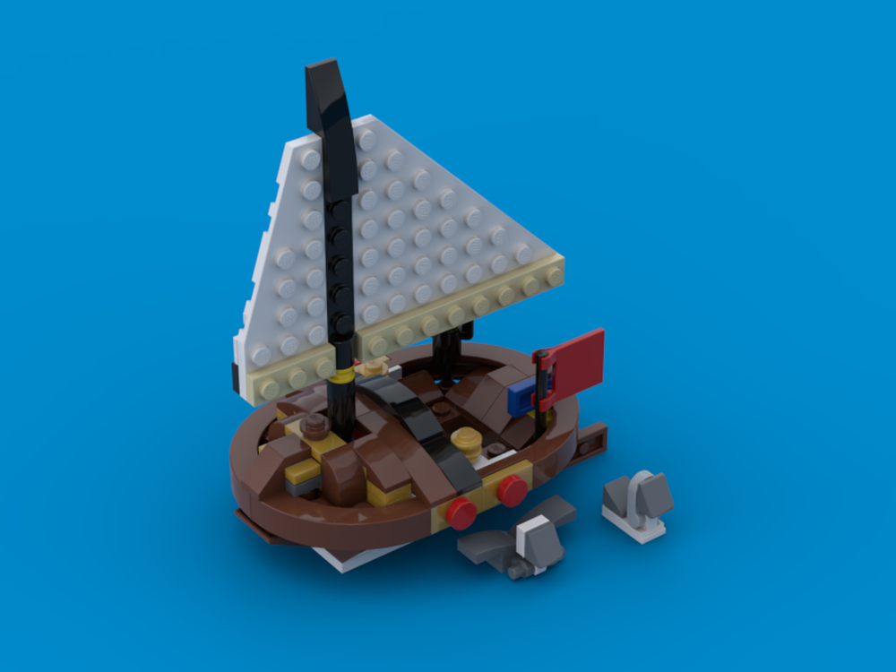 Lego Sailboat