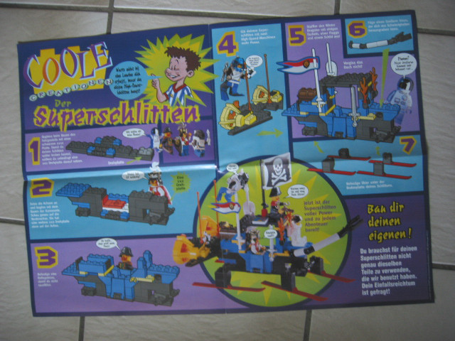 Lego 1997 Lego World Club Germany Poster Wintertime (923.711-D)