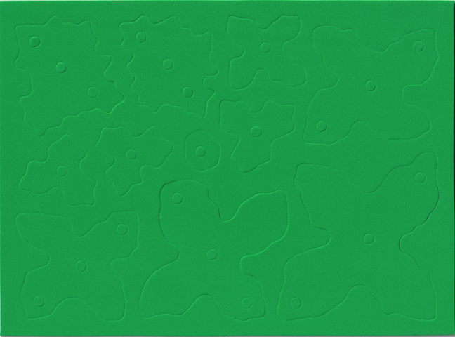 Lego Foam Sheet for Set 3148, Sheet 2 / Bright Green