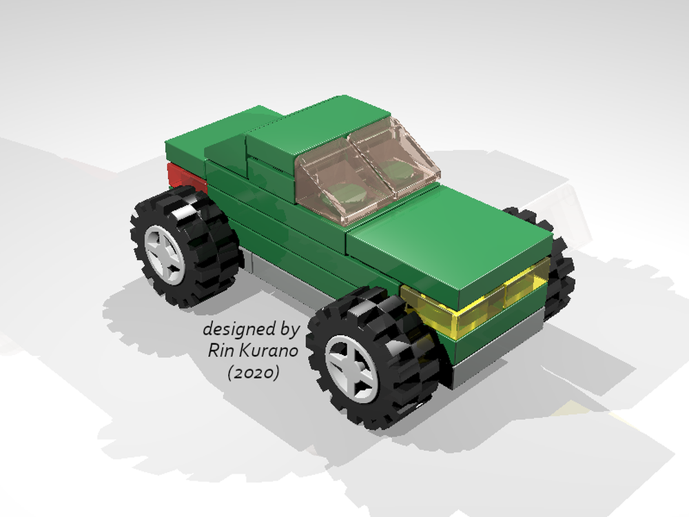 Lego car (microscale)