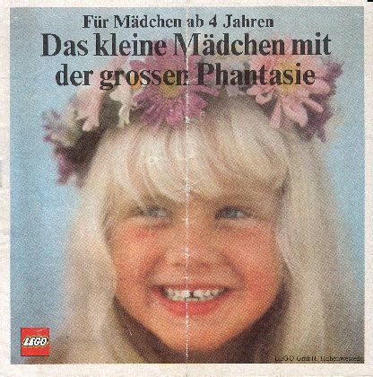 Lego 1974 Medium German - Das kleine Mädchen mit der grossen Phantasie (97880-Ty.)