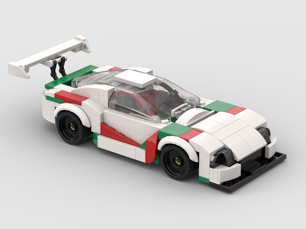 Lego Toyota Supra MKIV Castrol Livery