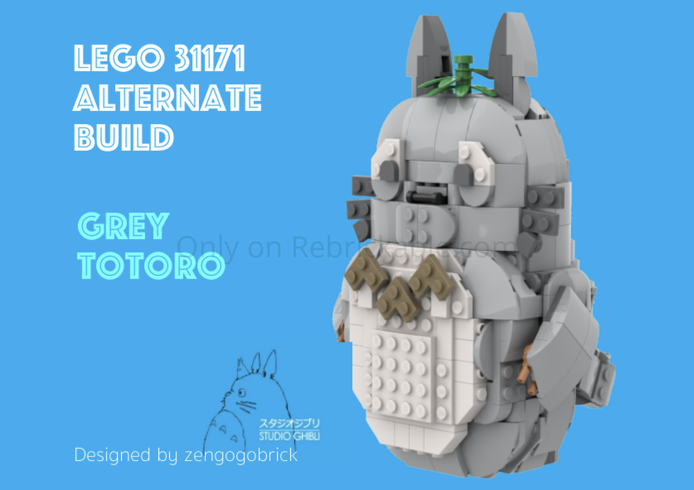Lego 31171 Grey Totoro