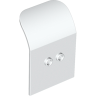 Lego Door 2 x 4 x 6 Curved Aircraft / White