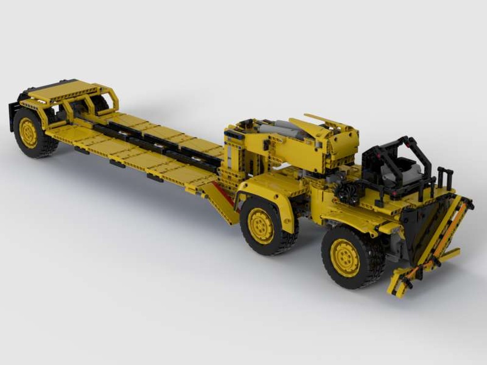 Lego Mining Lowboy Trailer - 42114 B