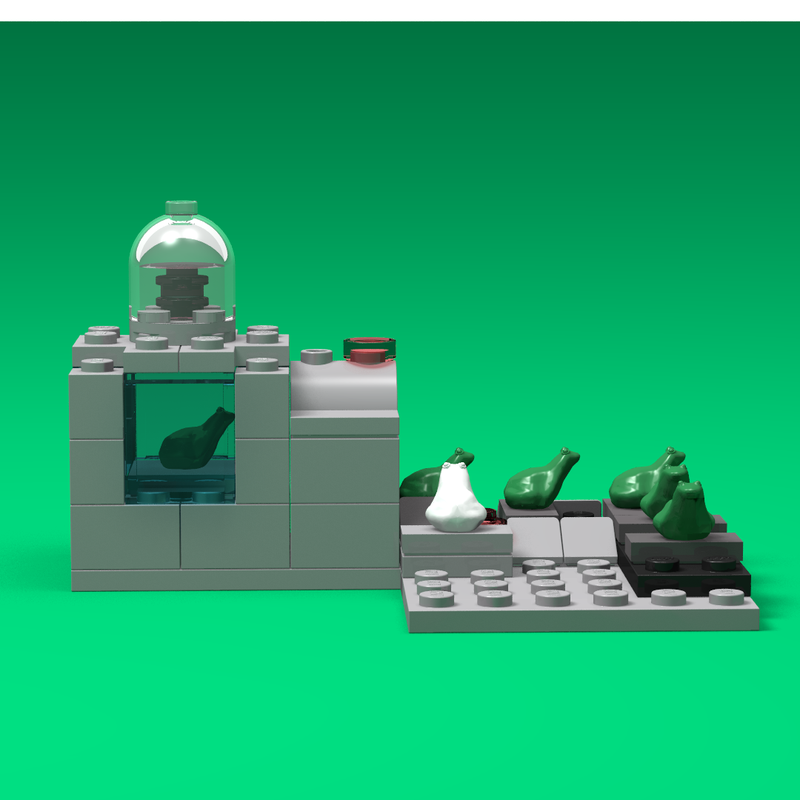Lego The frog cloning facility!