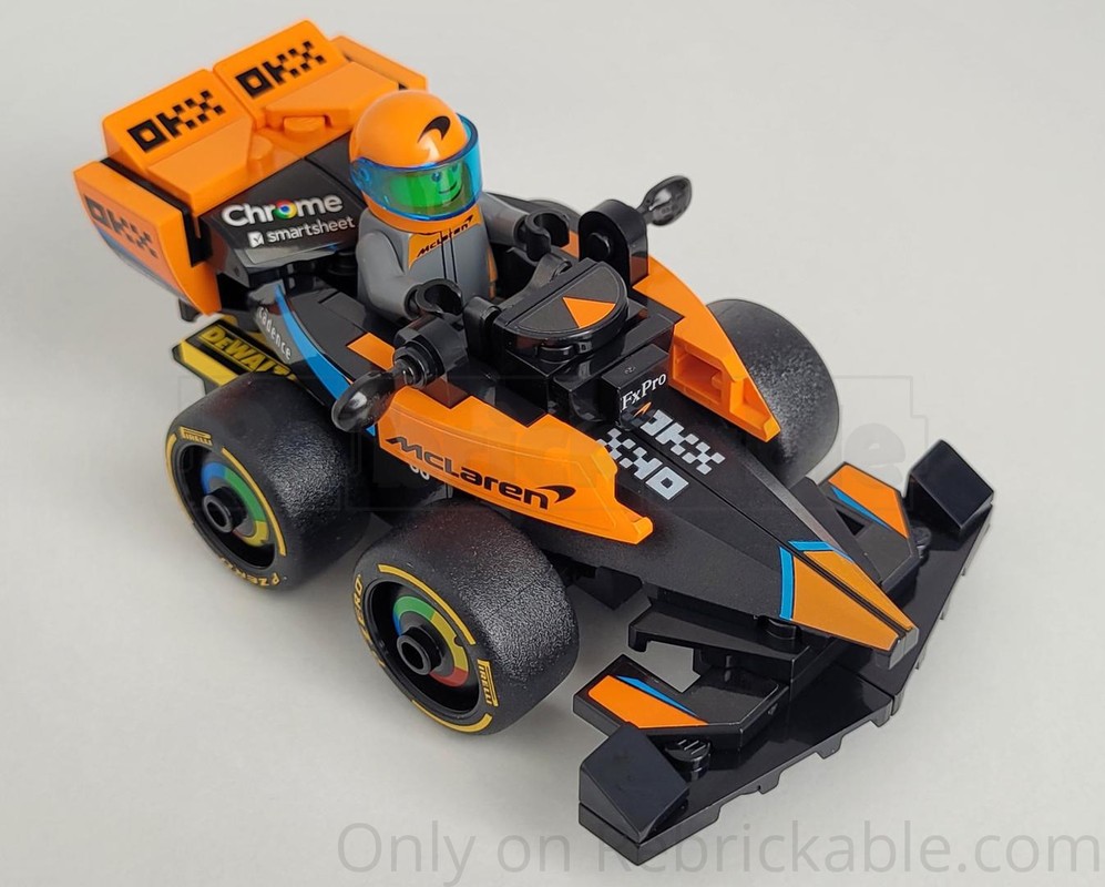 Lego Tooned 2023 McLaren Formula 1