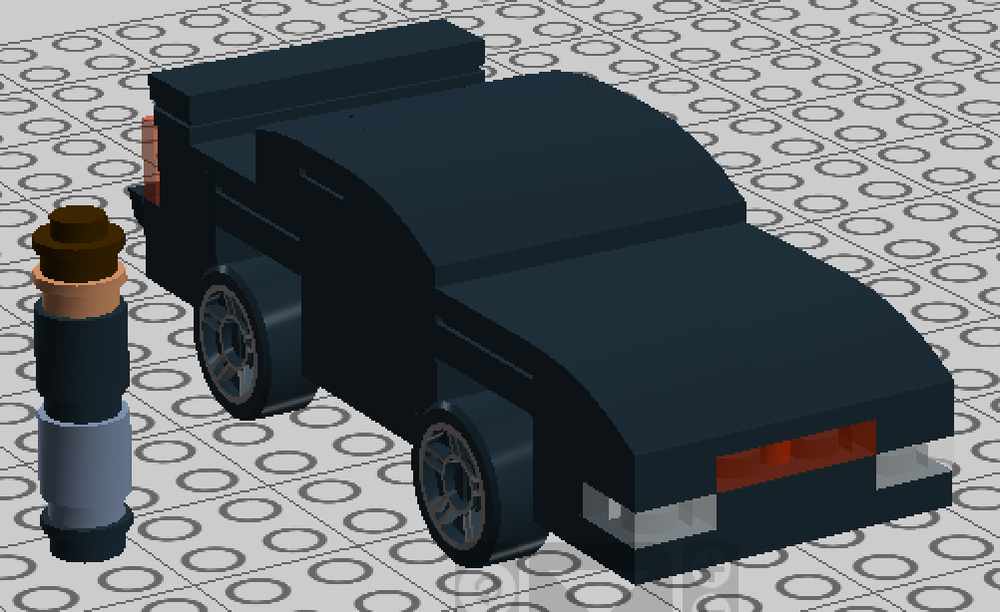 Lego 1982 Pontiac Trans Am (KITT)