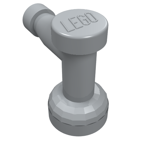 Lego Tap 1 x 1 with Hole in Spout