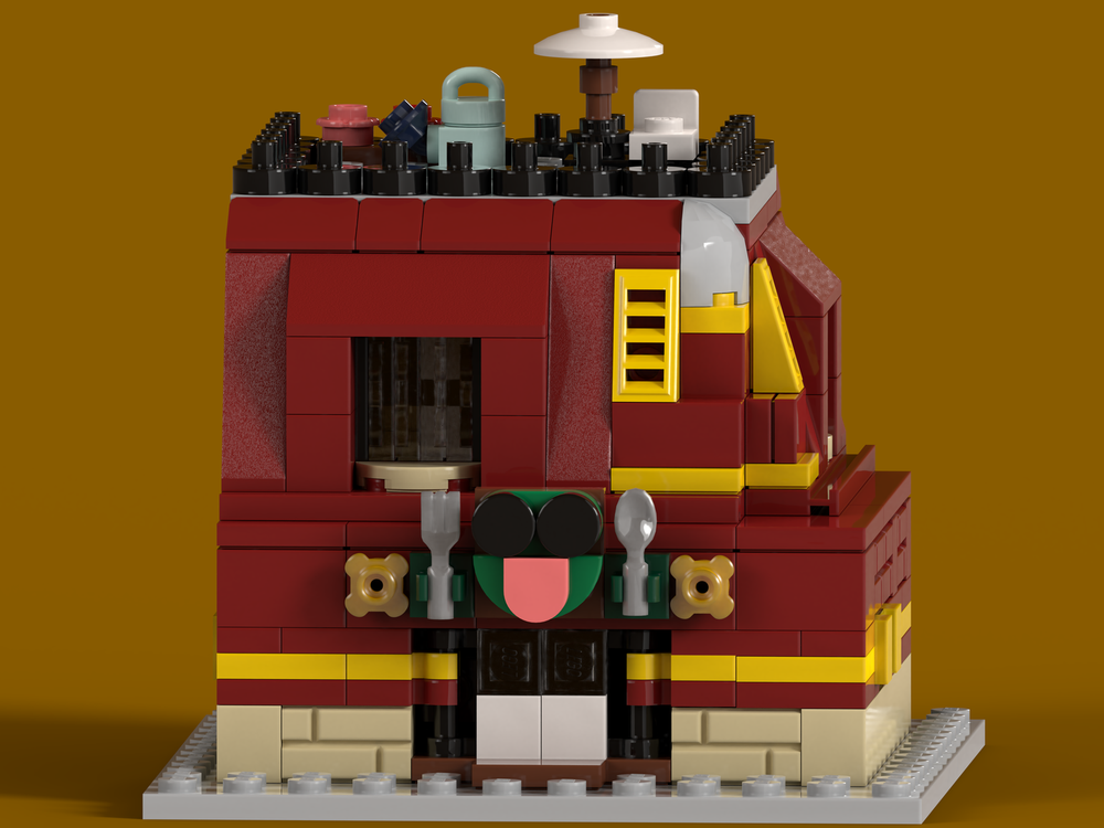 Lego La Rana, the fanciest frog restaurant!