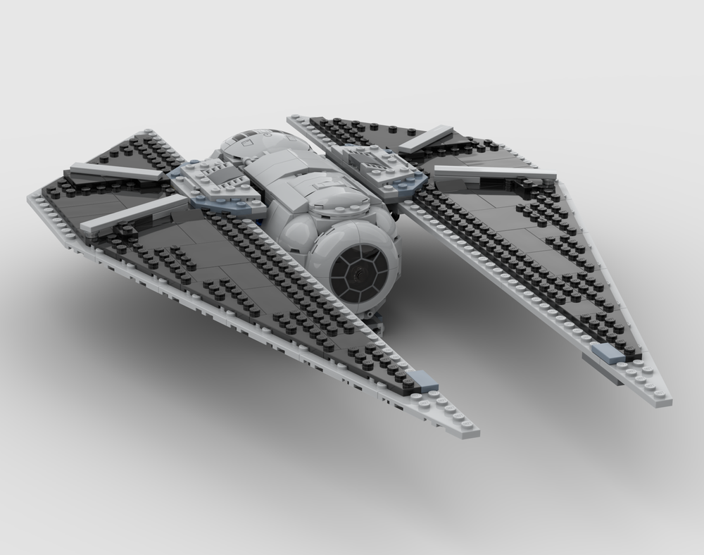 Lego 75154 tie striker mod