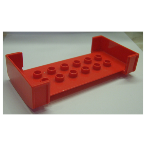 Lego Duplo Wagon Body Large with 2 x 6 Studs and Open Sides
