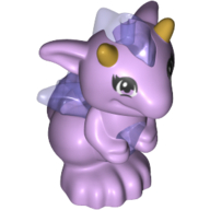 Lego Creature, Dragon, Baby (Fledge) / Lavender