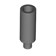 Lego Equipment Candlestick / Dark Bluish Gray