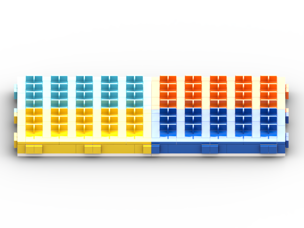 Lego Minifigure display (large)