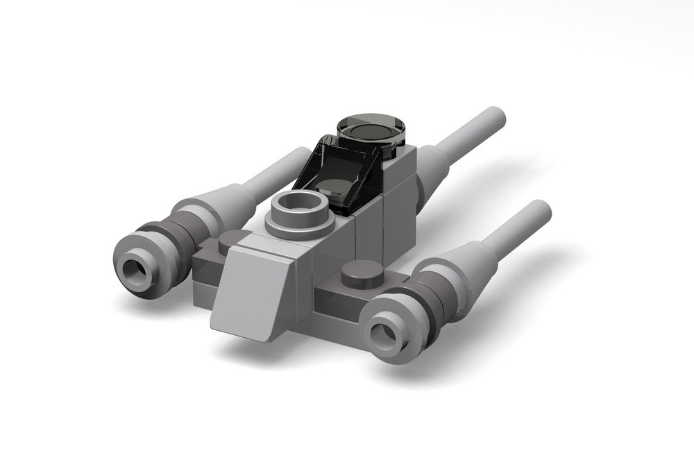 Lego Mandalorian N-1 Naboo Starfighter Micro Scale