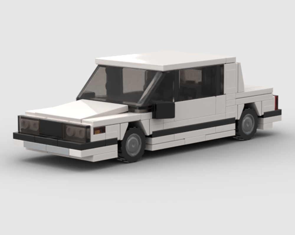 Lego 1987 Chevy Celebrity (6-stud wide)