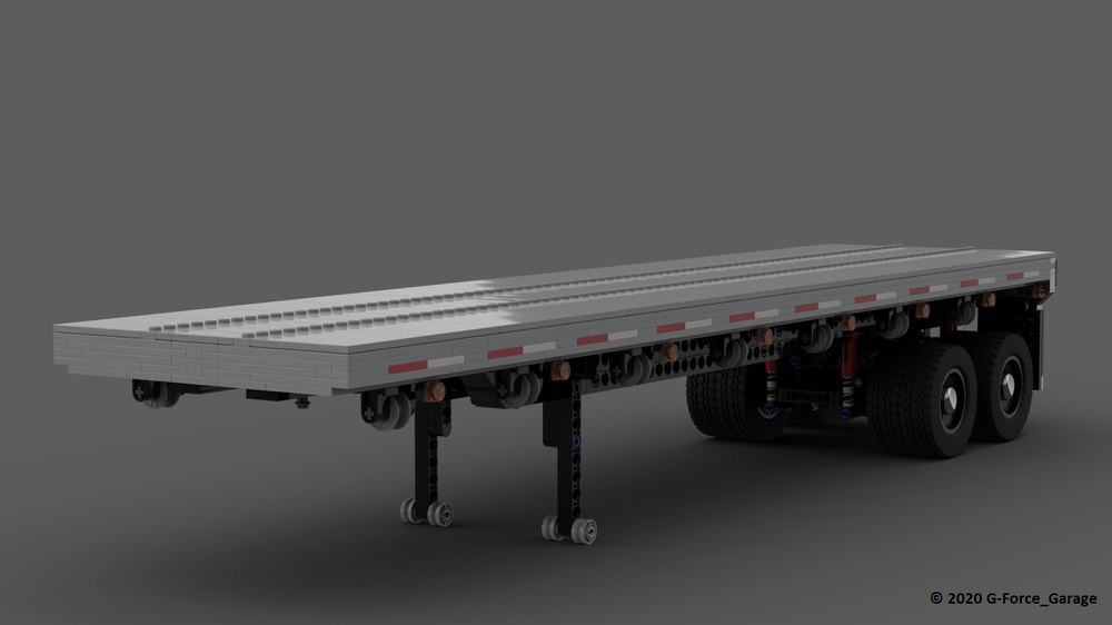 Lego American-Style Flatbed Trailer