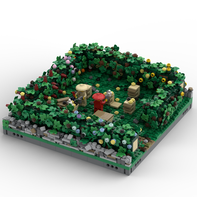 Lego Beekeeping Apiary