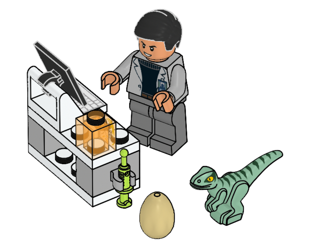 Lego Dr. Wu's Laboratory
