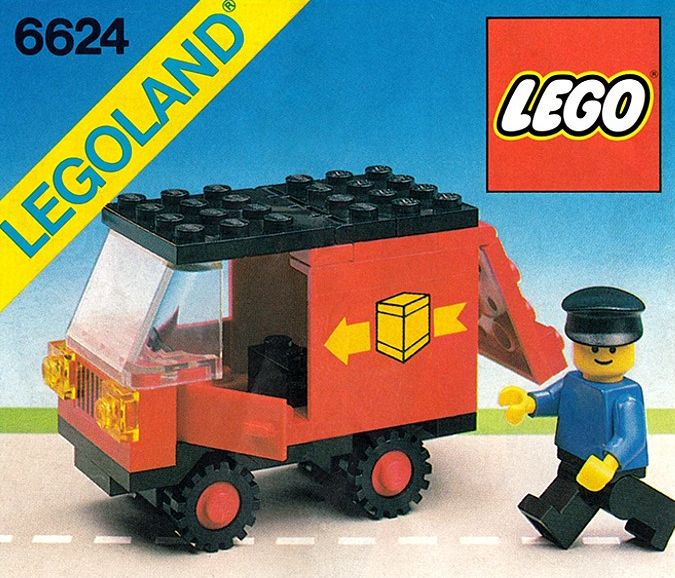 Lego Delivery Van