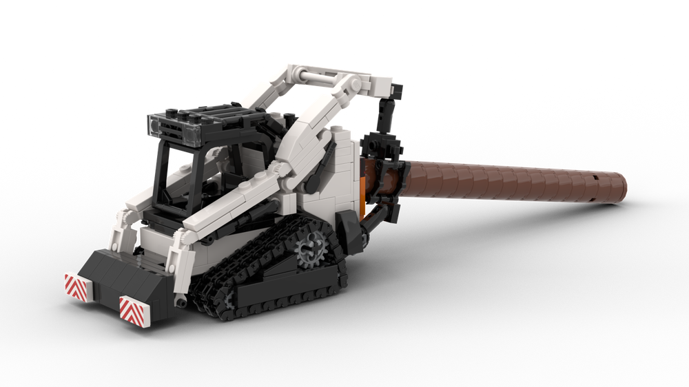 Lego Bobcat Skid Steer Forestry Edition
