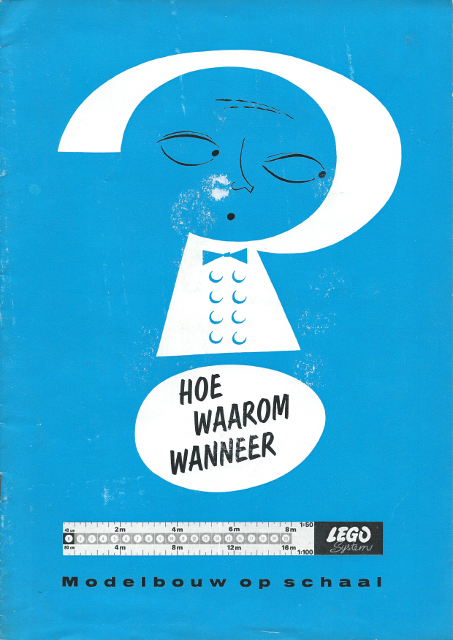 Lego 1962 Dealer Brochure Architecture Hobby and Model Building - Dutch (B107-Ho)