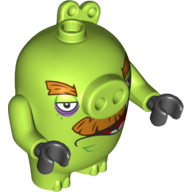 Lego Animal, Pig, Foreman / Lime